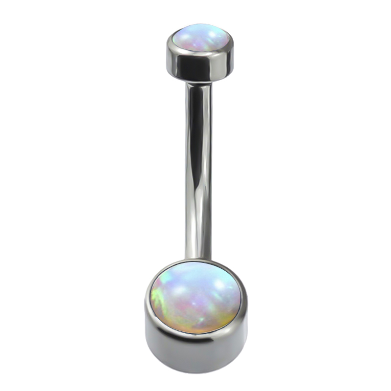 Navel opal white flat