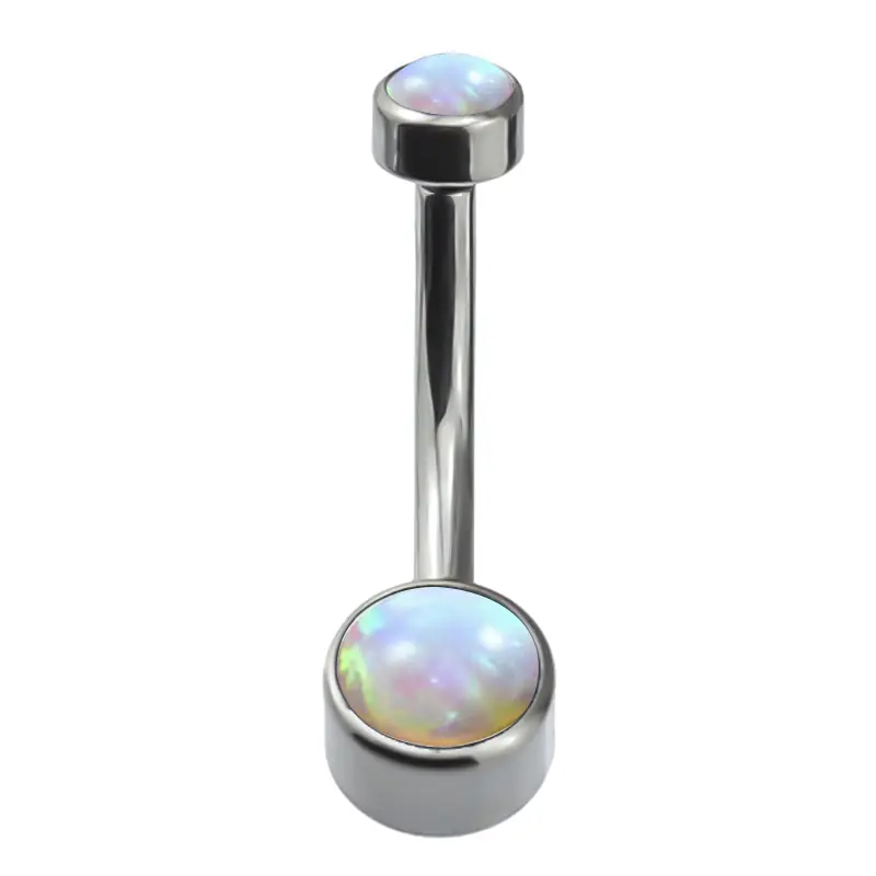 Navel opal white flat