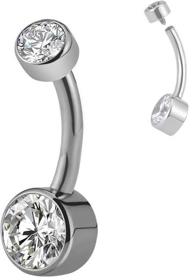 Navel cristal flat