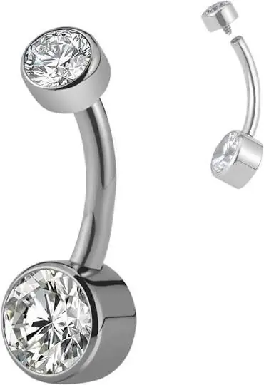 Navel cristal flat
