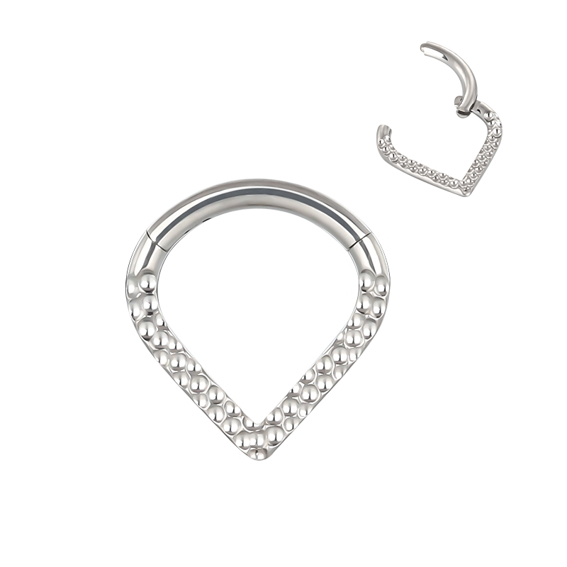 Clicker teardrop martillado
