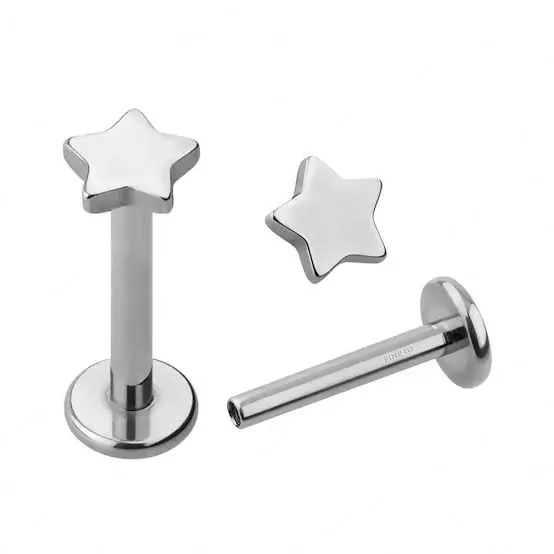 Labret top mini estrella