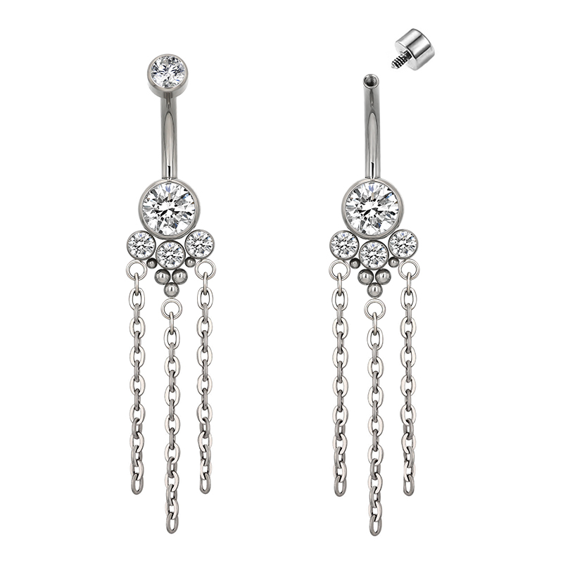 Navel paw chains