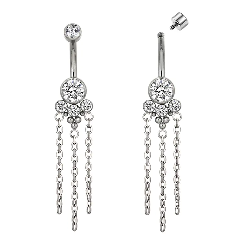 Navel paw chains