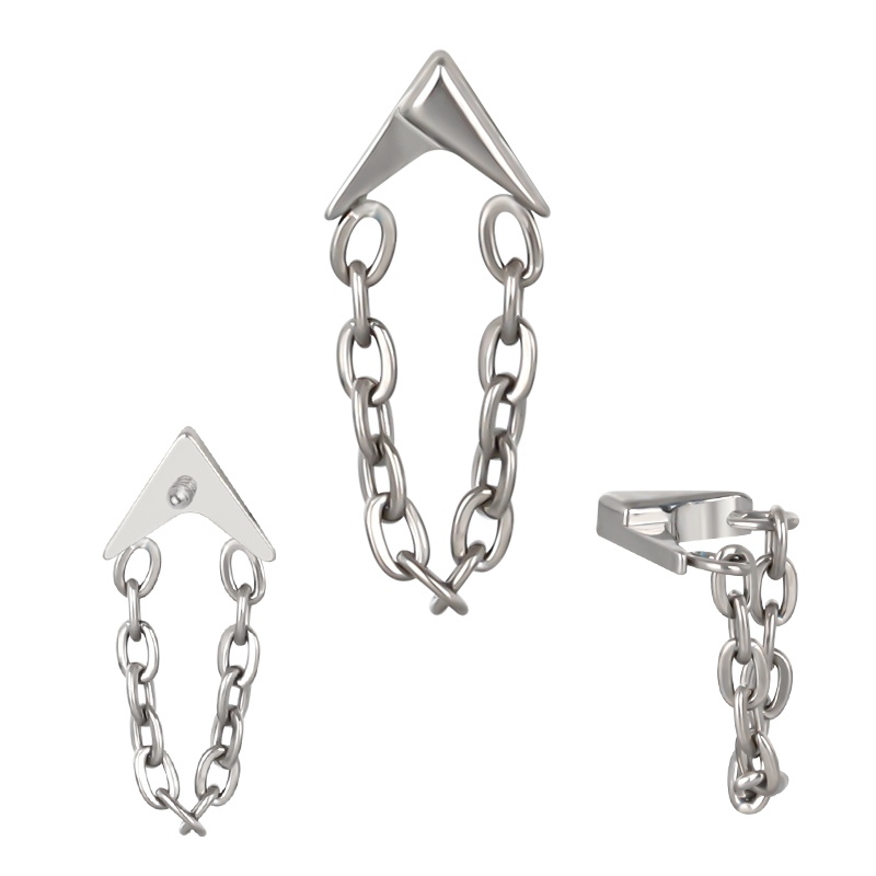 Labret chain arrow
