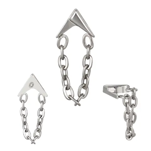 Labret chain arrow