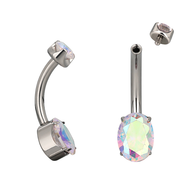Navel AB prong up set round