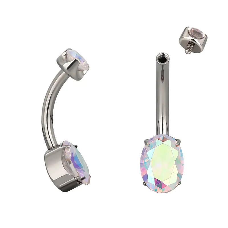 Navel AB prong up set round