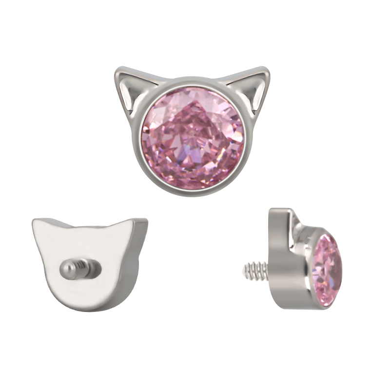 Labret cat pink