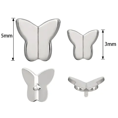 Labret mini butterfly 3mm
