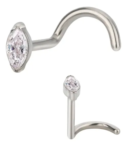 Nostril screw marquise