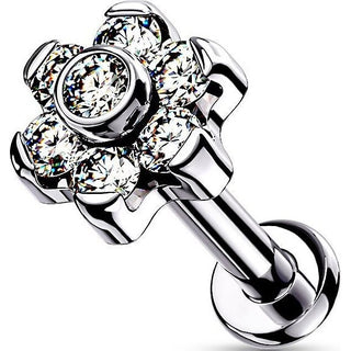 Labret flower 7cz push in