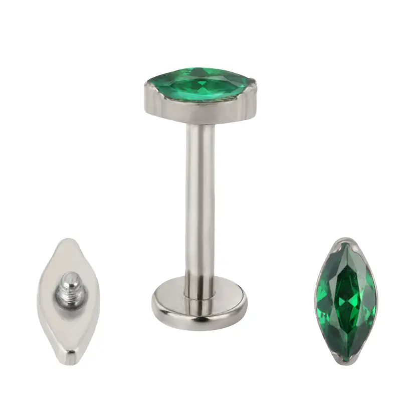 Labret Marquise green