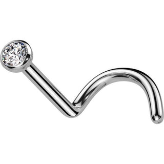 Nostril screw cristal