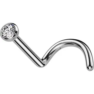 Nostril screw cristal