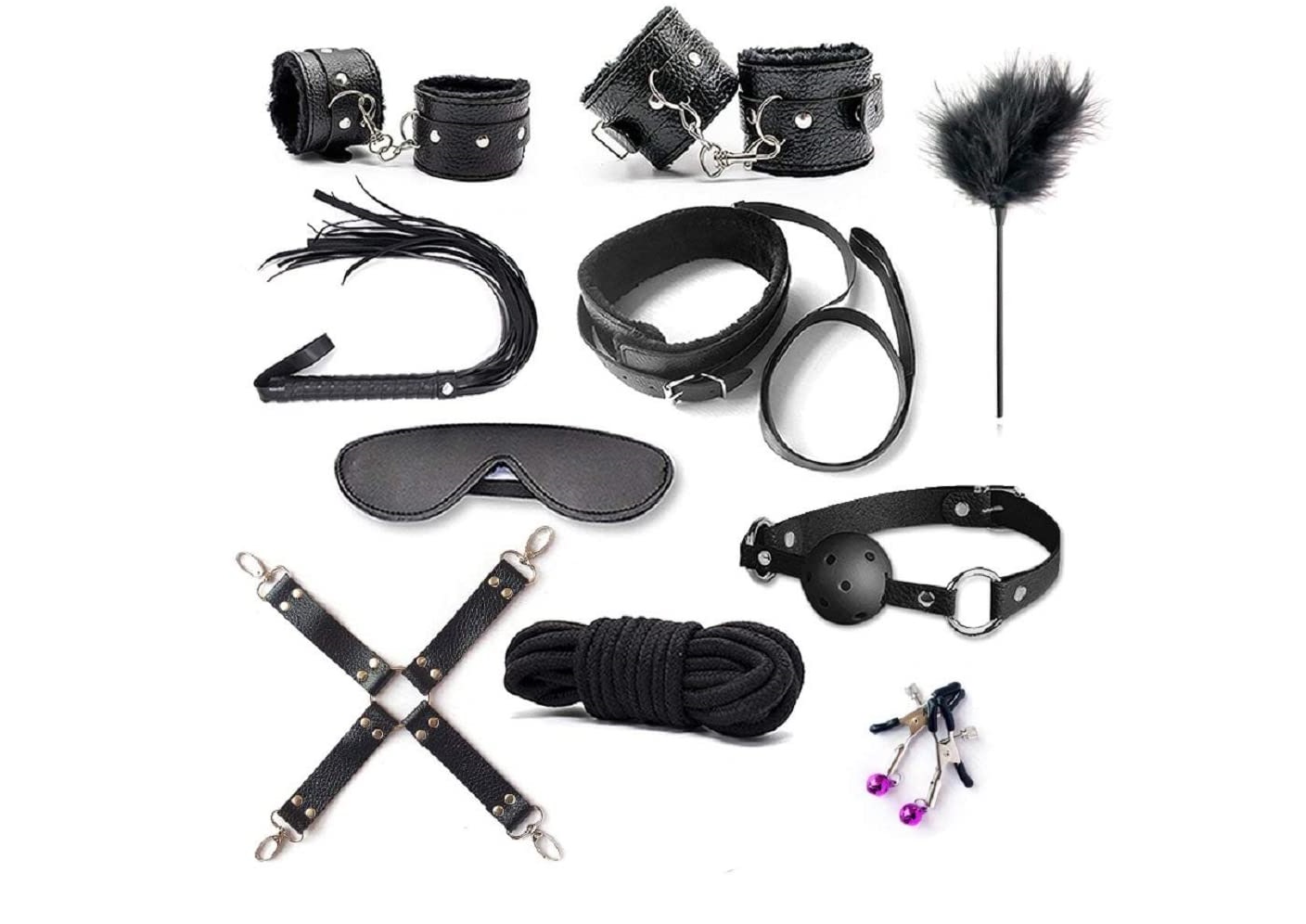 SET DE 10 PIEZAS DE BDSM