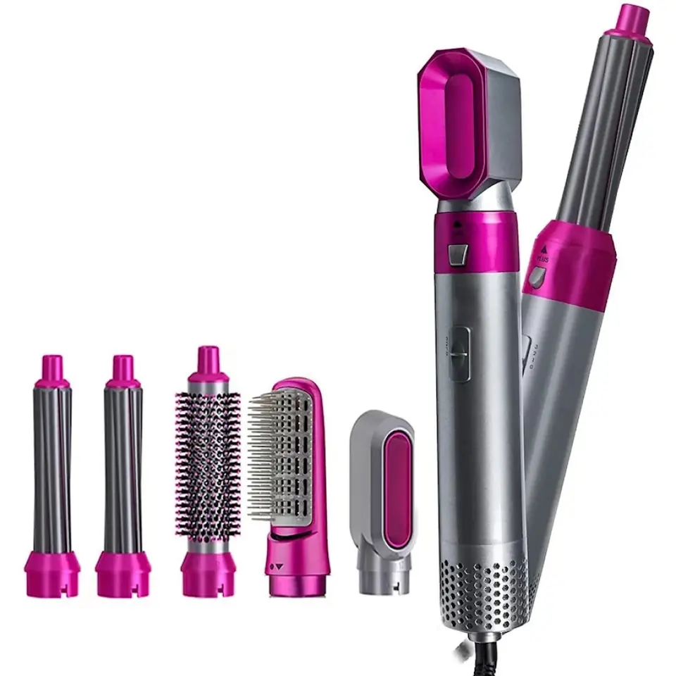 SET MOLDEADOR O MODELADOR DE PELO SECADOR CEPILLO ALISADOR RIZADOR VOLUMEN 5 EN 1