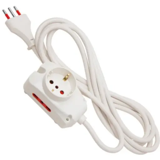 ALARGUE ZAPATILLA 1 SCHUKO + 2 3 EN LINEA 3 MTS