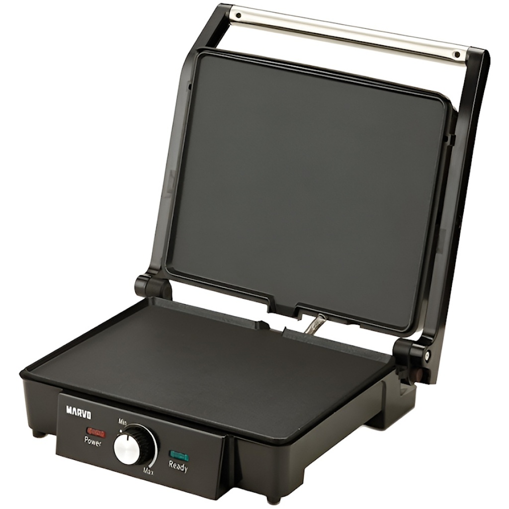 SANDWICHERA GRILL ANTIADHERENTE 2000W MARVO HSM-064 NEGRO