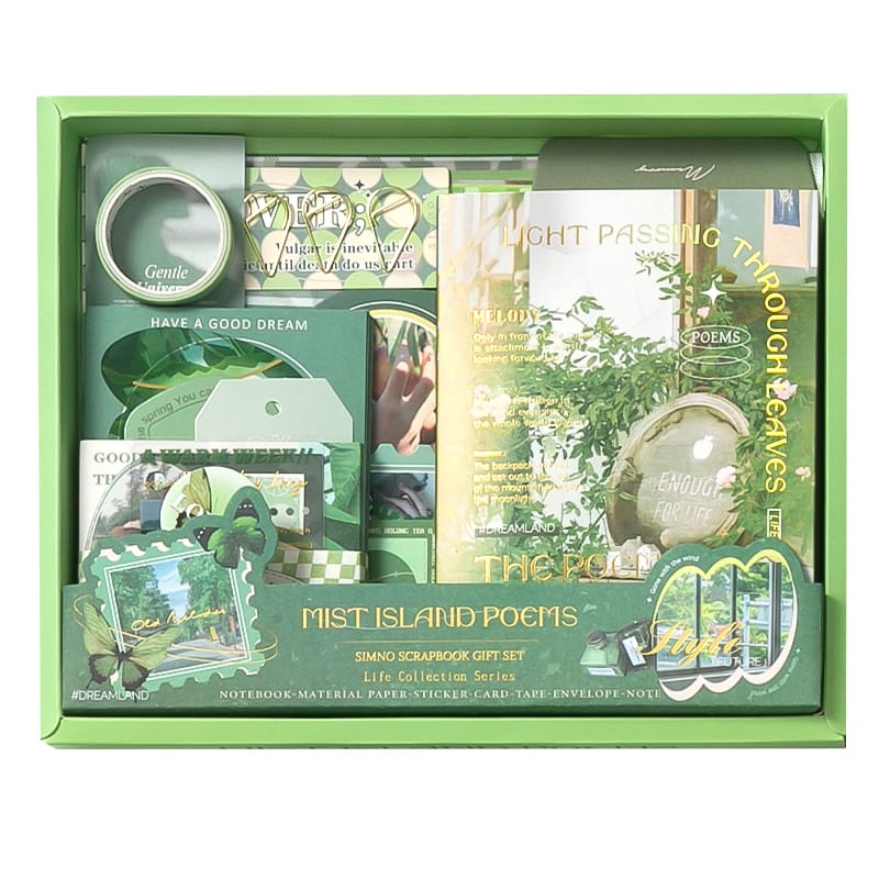 Set Scrapbooking "Isla de los Poemas"