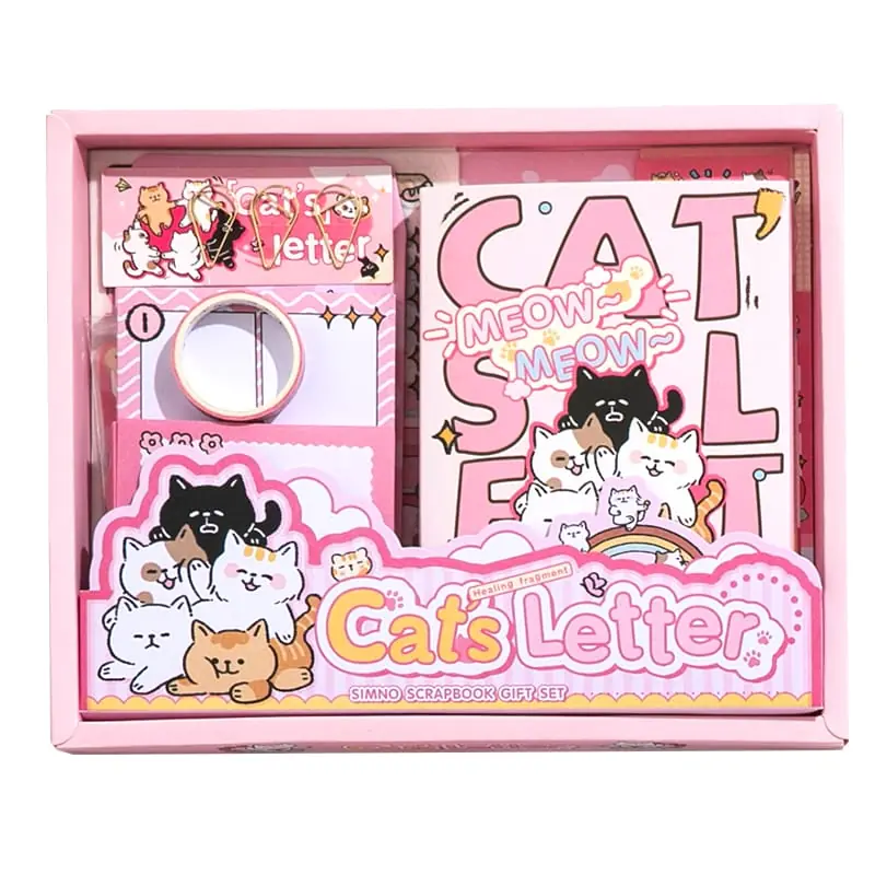 Set Scrapbooking "Gatitos"
