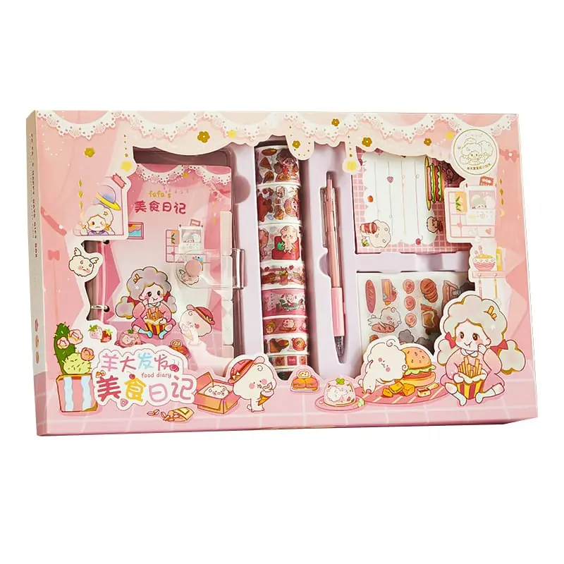 Set Anotaciones y Scrapbooking "Kawaii Foods"