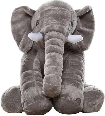 Elefante peluche almohada