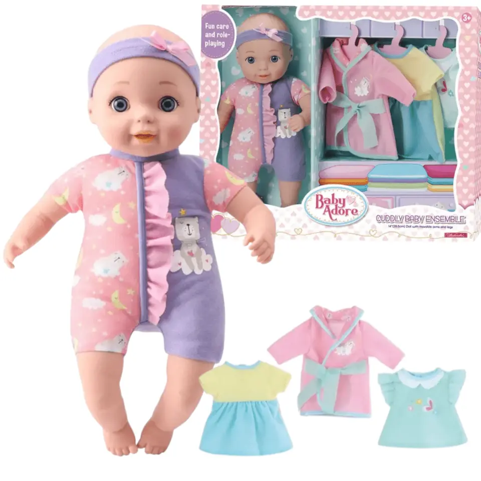 Muñeca Bebote con ropita intercambiable