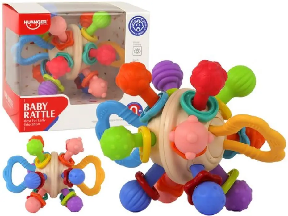 Pelotas Mordillo sensorial con diferentes texturas