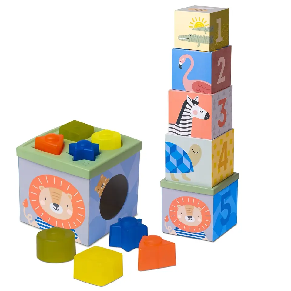Cubos apilables y de encastre