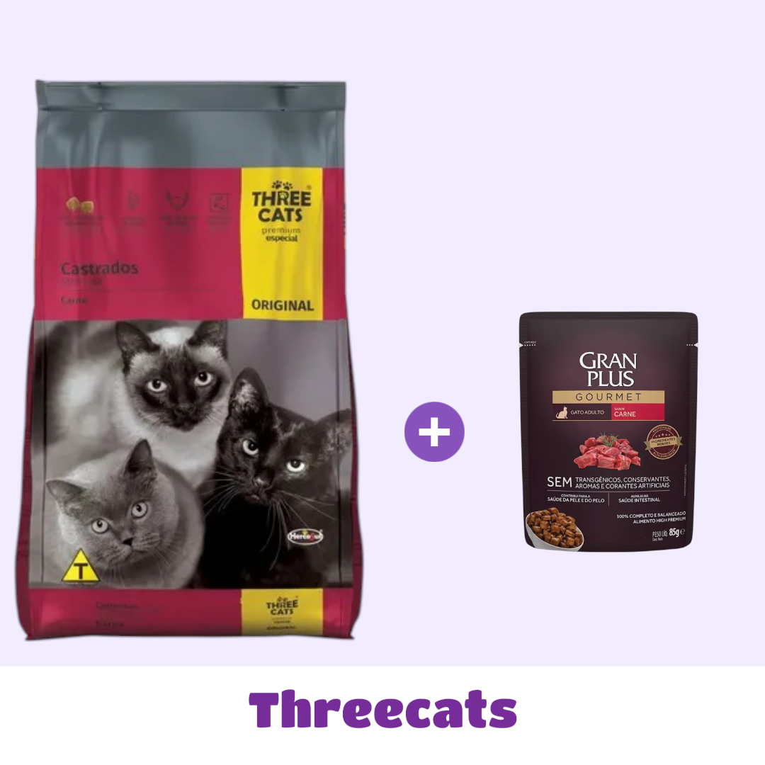 THREECATS CASTRADOS ORIGINAL 10 KG