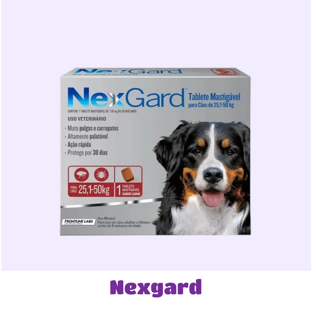 NEXGARD 25 A 50 KG