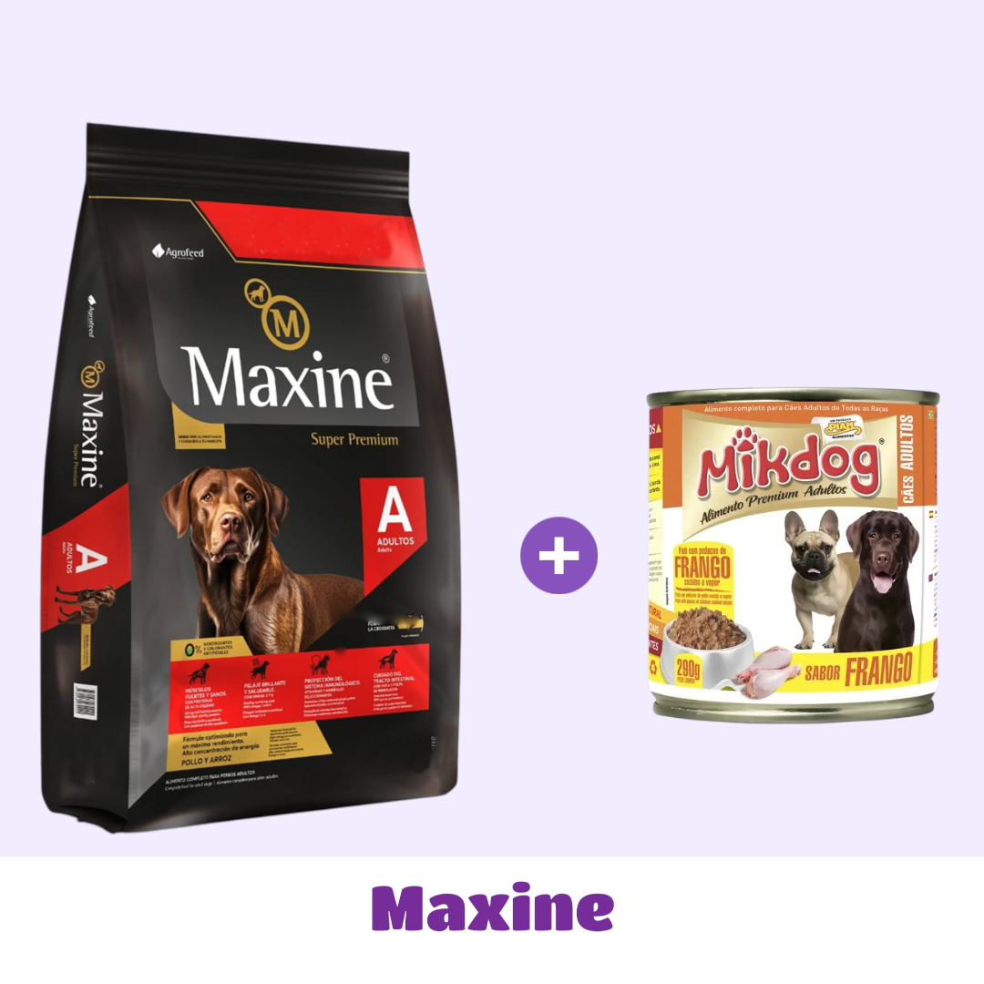 MAXINE 21 + 4 KG + PATÉ  DE 🎁