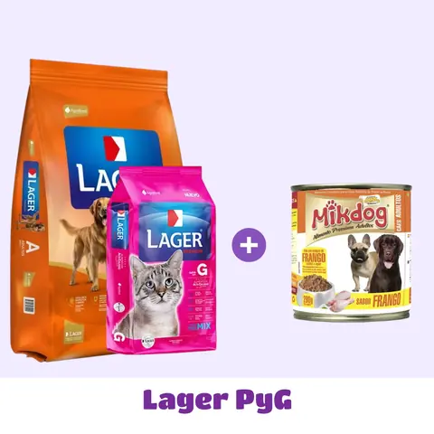 LAGER 22 KG + GATO 10 KG