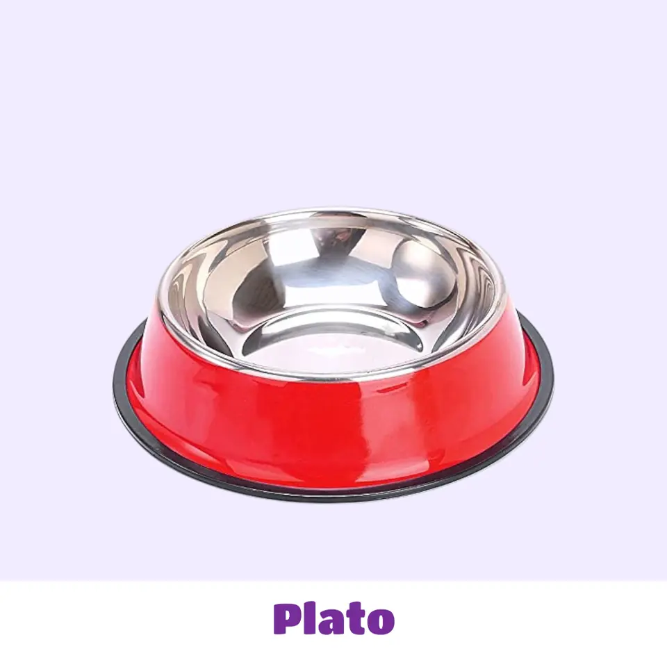PLATO DE ACERO