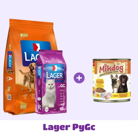 LAGER 22 KG + GATO CASTRADO 10 KG