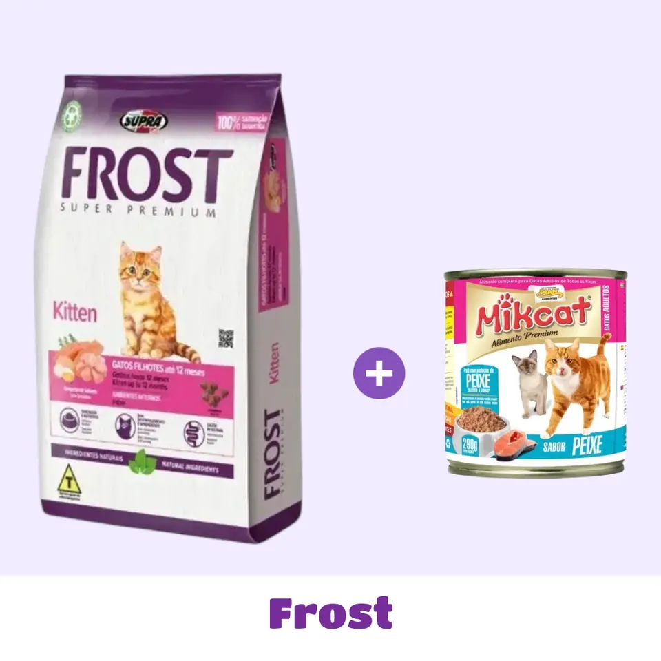 FROST GATITO 7,5 KG + SNACK DE 🎁