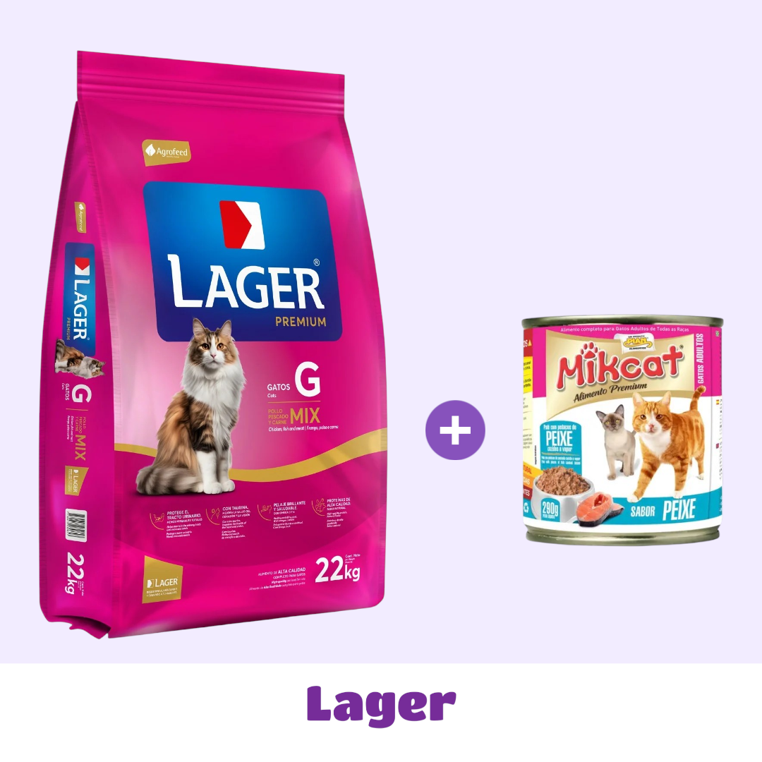 LAGER GATO 22 KG