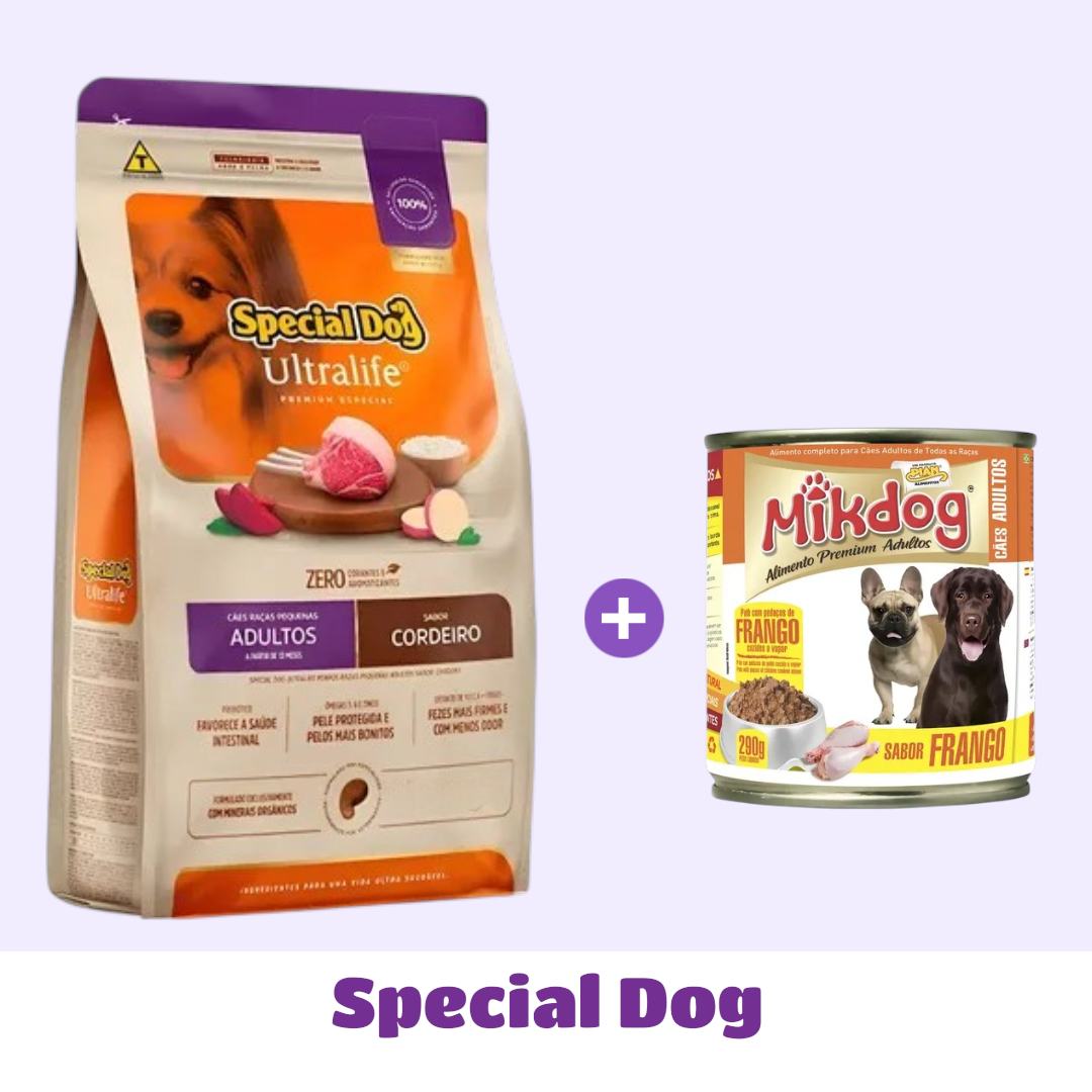 SPECIAL DOG RAZAS PEQUEÑAS CORDERO 10 KG