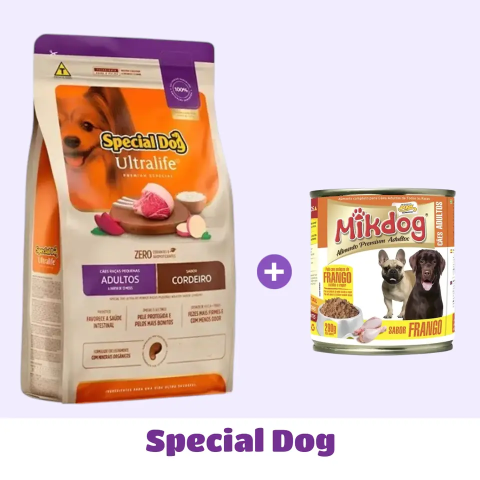 SPECIAL DOG RAZAS PEQUEÑAS CORDERO 10 KG