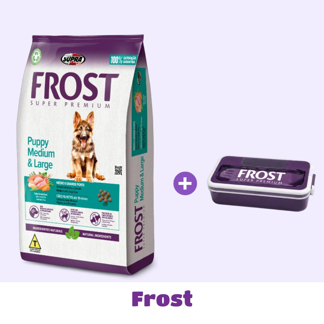 FROST CACHORRO 17 KG + VIANDA DE 🎁