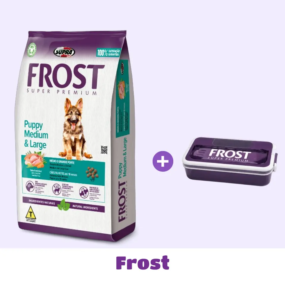 FROST CACHORRO 17 KG + VIANDA DE 🎁