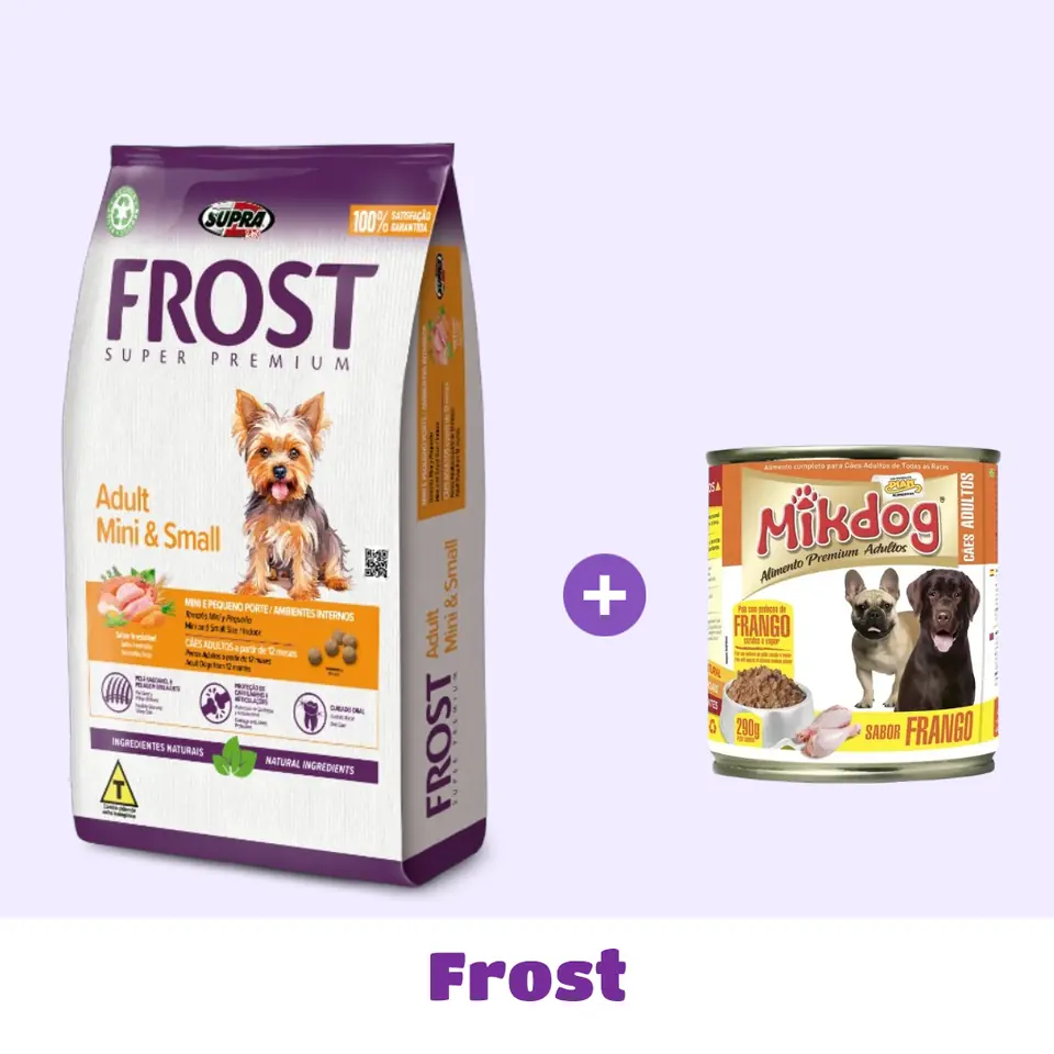FROST ADULTO RAZAS PEQUEÑAS 15 KG