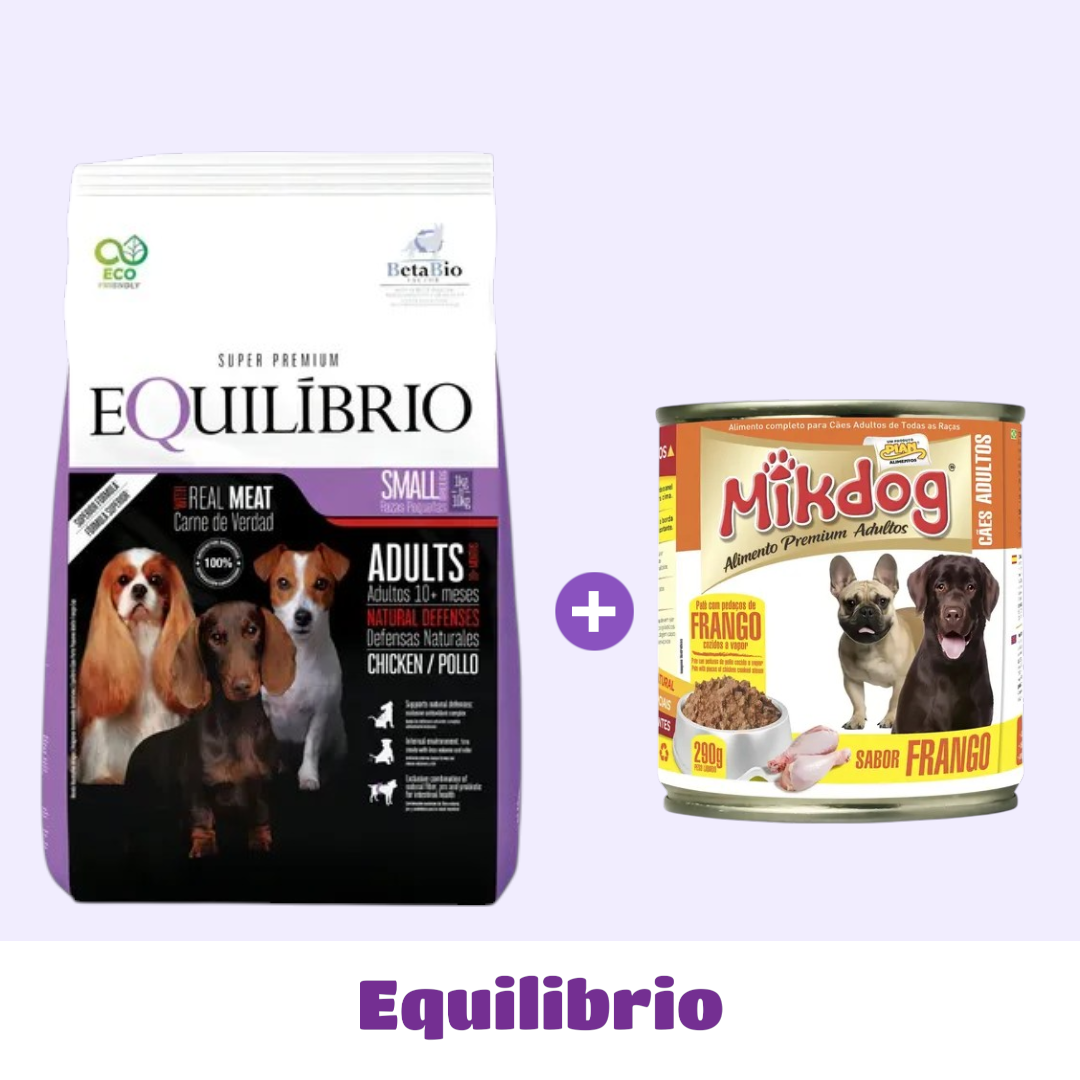 EQUILIBRIO ADULTO RAZAS PEQUEÑAS 7,5 KG