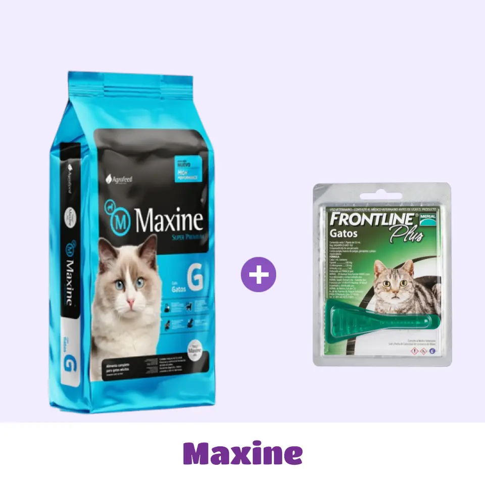 MAXINE GATO 7,5 KG + PIPETA