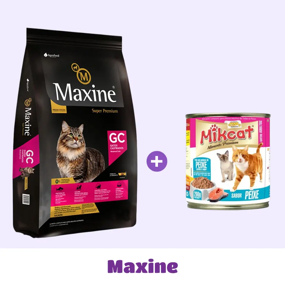 MAXINE GATO CASTRADO 21 KG