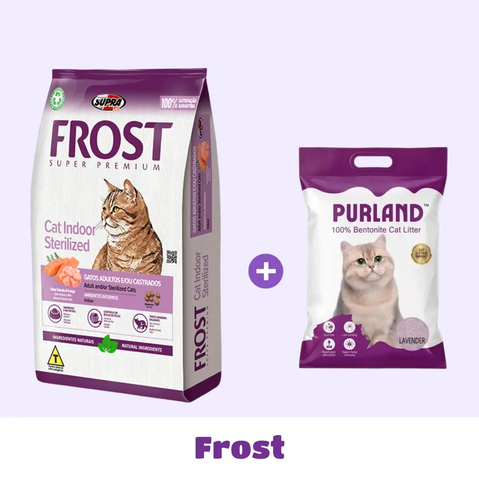FROST GATO 8,5 KG + AGLOMERANTE 20 KG