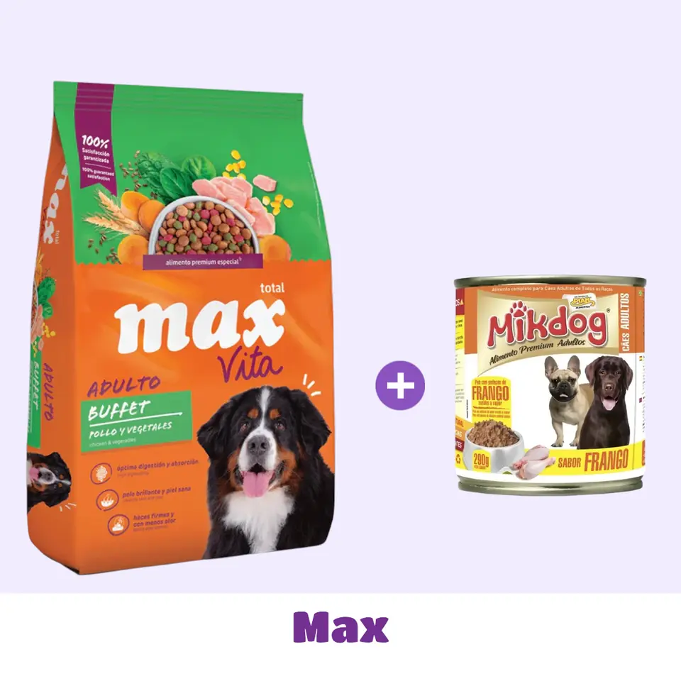 MAX BUFFET 20+2 ADULTO KG
