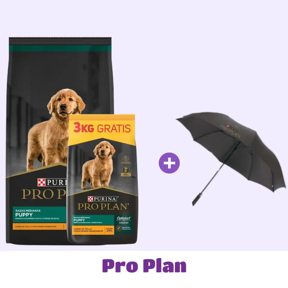 PRO PLAN CACHORRO 15+3 KG
