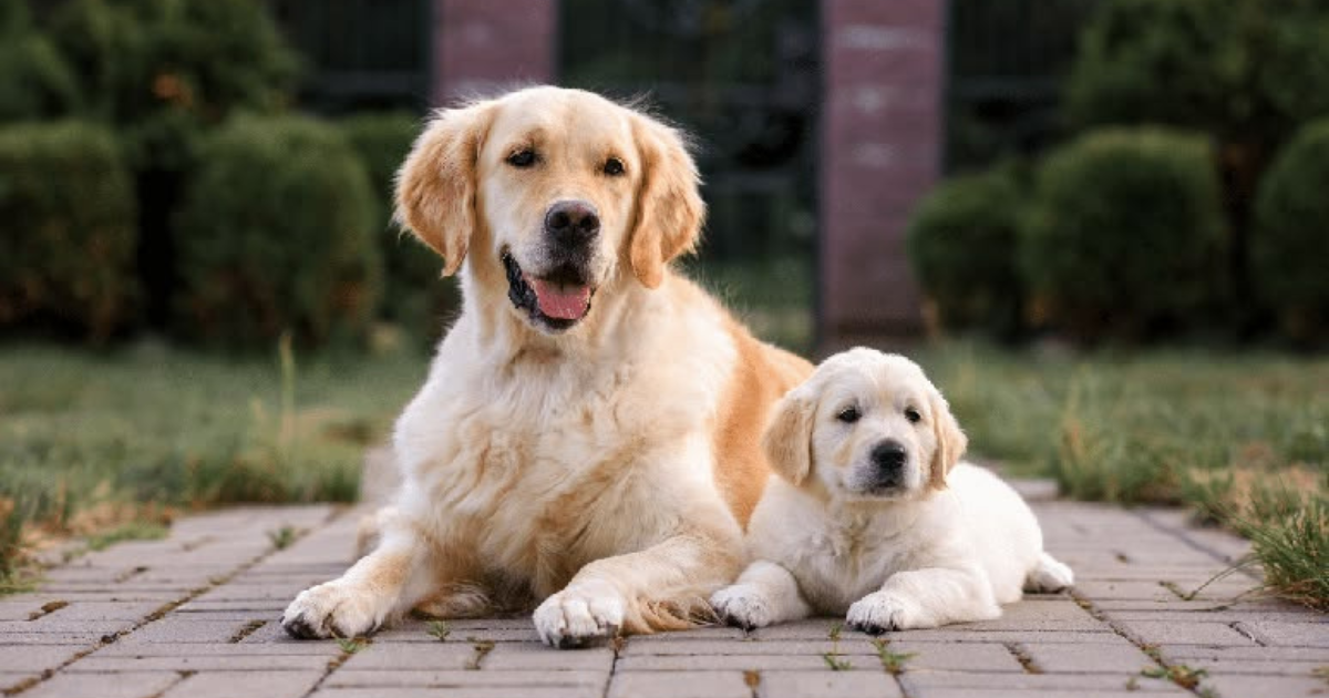 Adulto y Cachorro